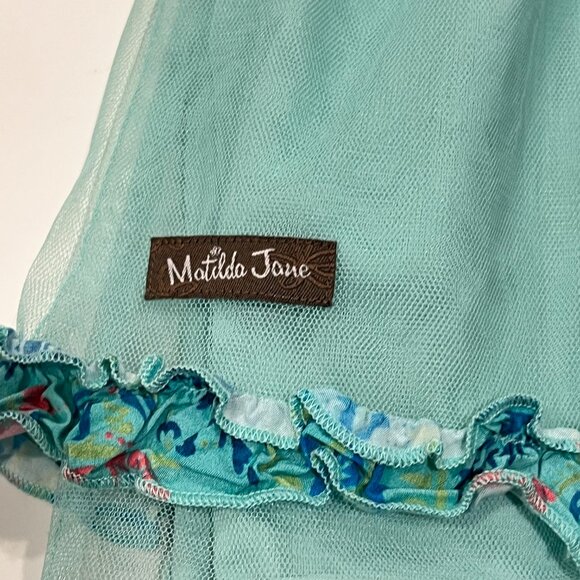 Matilda Jane Sparkle & Ruffle Dress, Mint Green, 18-24 mo - Picture 6 of 11